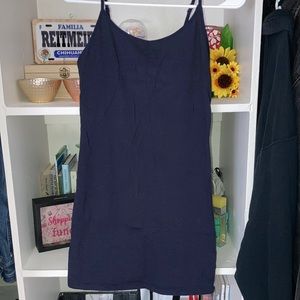 Navy blue dress